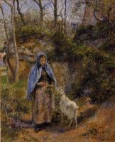 Pissarro, Camille - Peasant Woman with a Goat